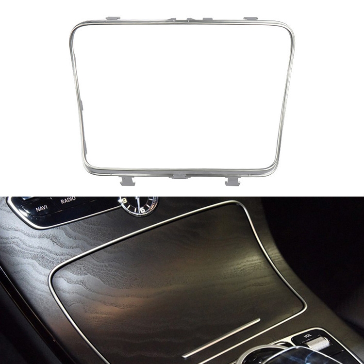 

Car Cup Holder Electroplating Trim Decorative Frame for Mercedes-Benz C Class W205