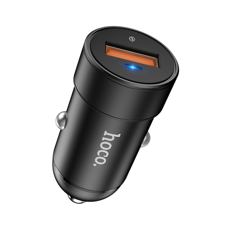 

HOCO Z32A 18W Micro USB 7 Pin Interface Flash Power Fully Compatible Car Charger(Black)