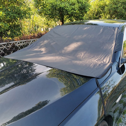 

Car Folding Sunshade Front Gear Oxford Cloth Brace Snow Cover, Size: 162cm x 100cm