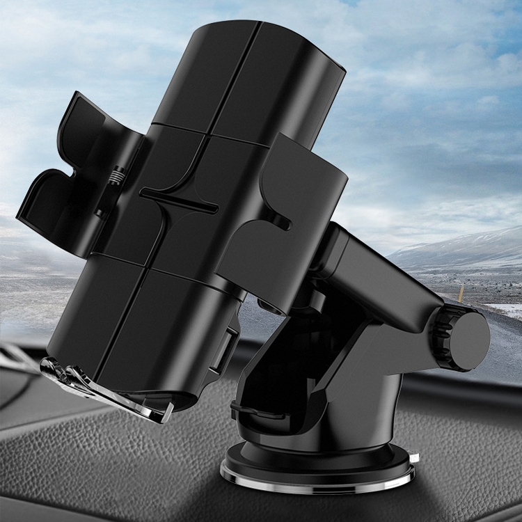 

Car Automatic Wireless 10W Fast Charge Car Phone Holder with Voice Broadcast