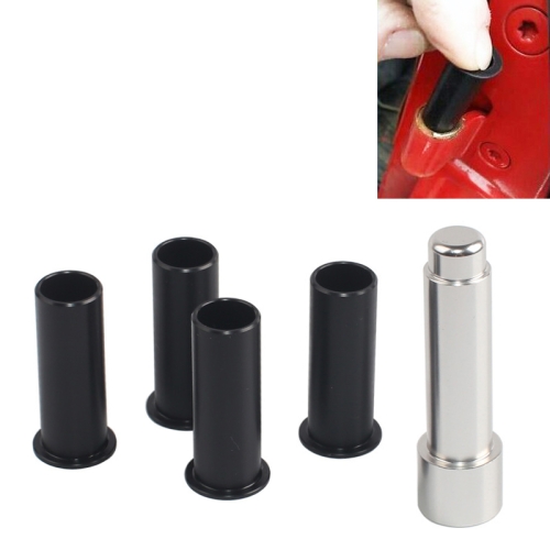 

4 PCS Car Removal Tool Door Hinge Bushing Parts Metal + Plastic Universal Replacement for Jeep Wrangler JKU 2007-2018