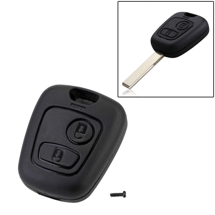 

2 PCS Car Remote Control Key Case Cover for PSA Peugeot Citroen