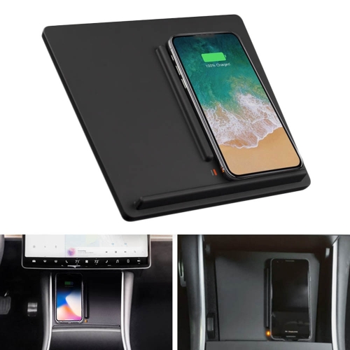 

Portable Car QC 3.0 Wireless Fast Charger for Tesla Model 3