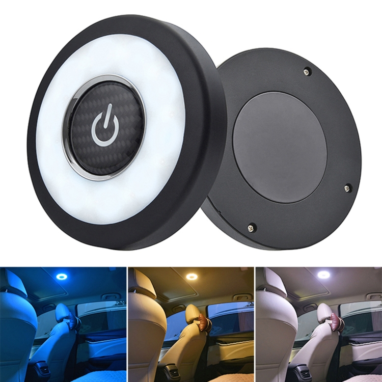 

DC 5V / 2W Car Round Reading Lamp Dome Light
