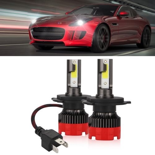 

2 PCS EV18 H4 DC9-30V 20W 6000K 2500LM Car LED Headlight Lamps