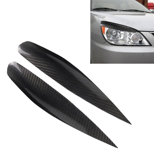 

Carbon Fiber Car Mould Pressing Lamp Eyebrow Decorative Sticker for Mitsubishi Lancer 2004-2006