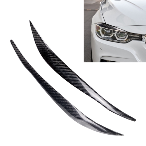 

Carbon Fiber Car Mould Pressing Lamp Eyebrow Decorative Sticker for BMW 3 Series F30 2013-2015