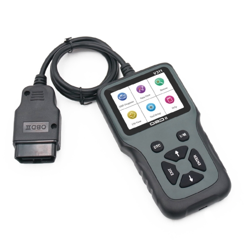 

V311 OBD2 Scanner Color Screen Car Fault Detector 8 ~ 36V, Supports Chinese/English/French/German