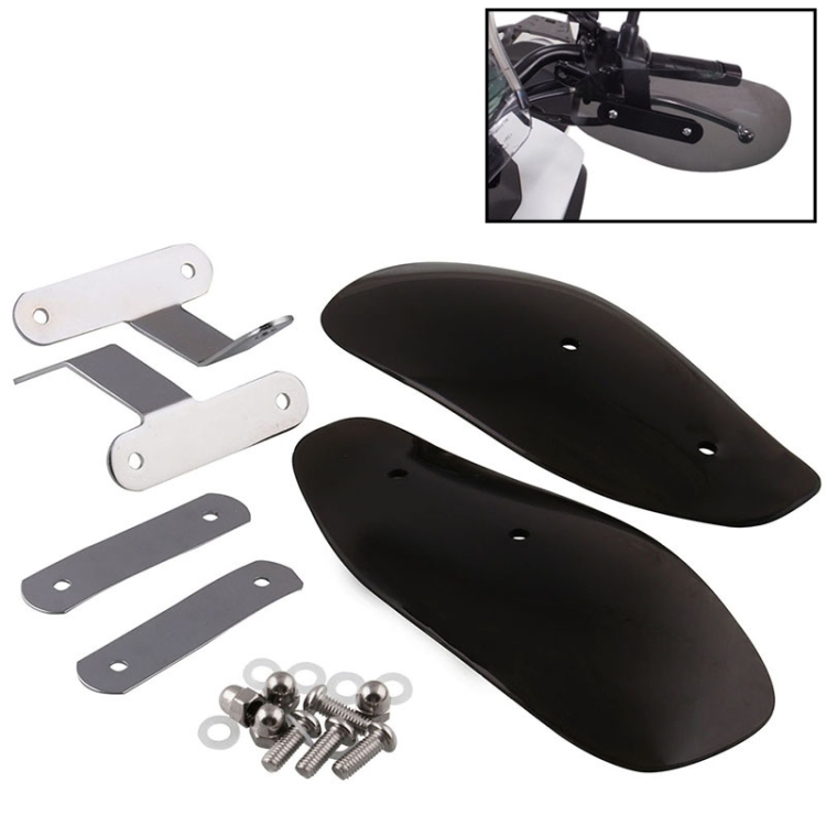 

2 PCS Motorcycle Universal ABS Handle Wind-block Handguard