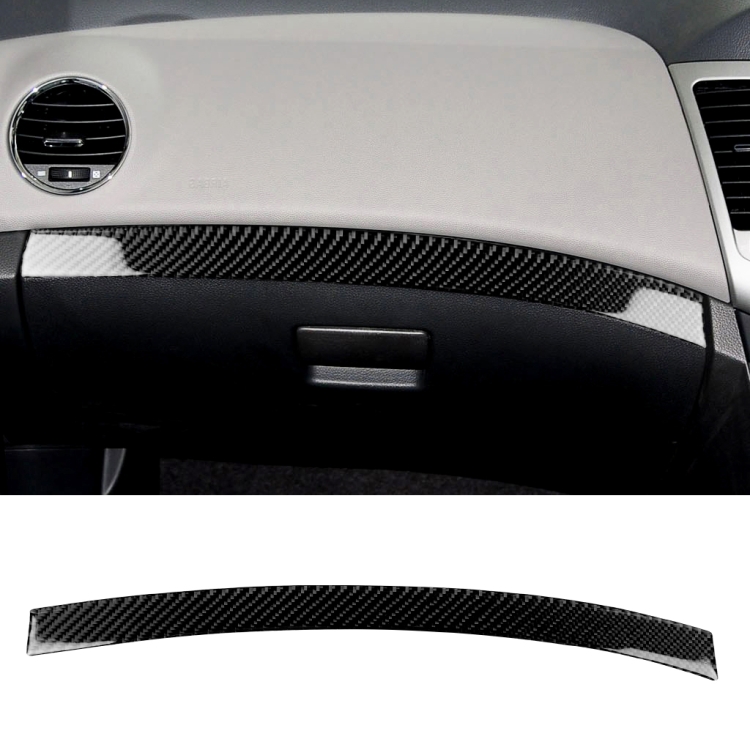 

Car Carbon Fiber Dashboard Decorative Stripe for Chevrolet Cruze 2009-2015, Right Drive