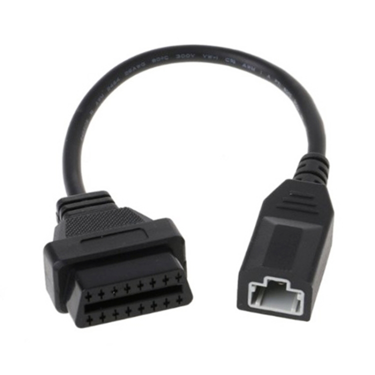 

Car 3 Pin to 16 Pin OBD Cable for Honda, Cable Length: 40cm