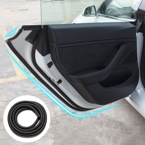 

Car Rubber Door Seal Strip Door Noise Insulation for Tesla Model 3 / S