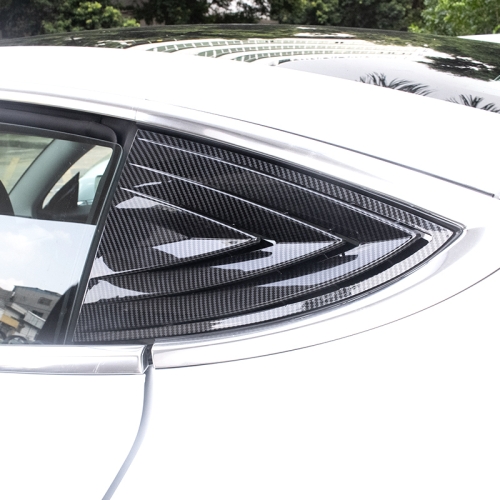 

Car Carbon Fiber Shutter Decorative Sticker for Tesla Model 3