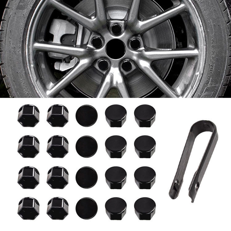 

Wheel Drive Hub Adaptor Car Wheel Nut Screw Cap Protection Cover for Tesla Model 3