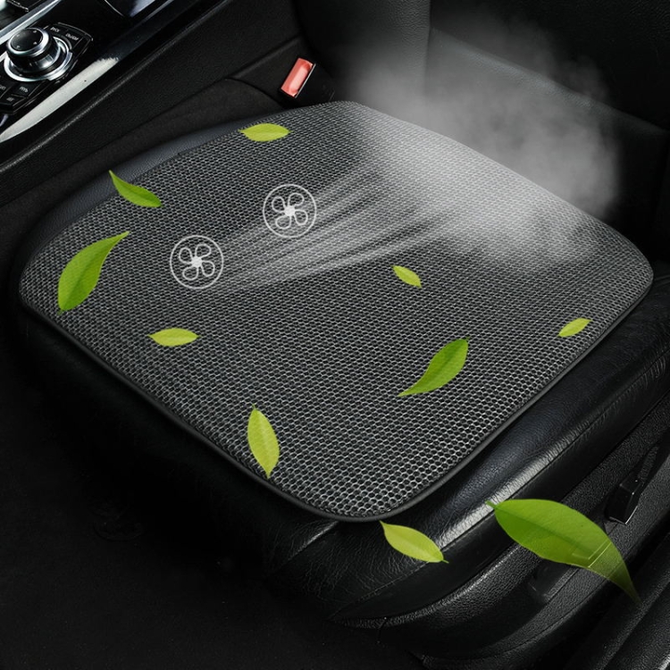 

Universal Car Summer USB Cooling Pad Seat Cushion (Black)