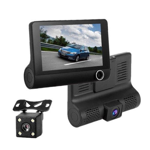 

3 in 1 4 inch 170 Degree Wide Angle Night Vision HD 1080P Video Car DVR, Support Motion Detection / G-Sensor