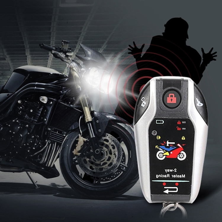 

Universal Motorcycle Alarm Bidirectional Anti-theft Device with Induction Remote Control