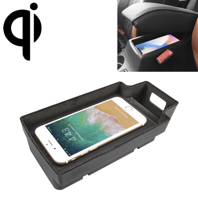 

Car Qi Standard Wireless Charger 10W Quick Charging for Audi Q3 2013-2018, Left Driving