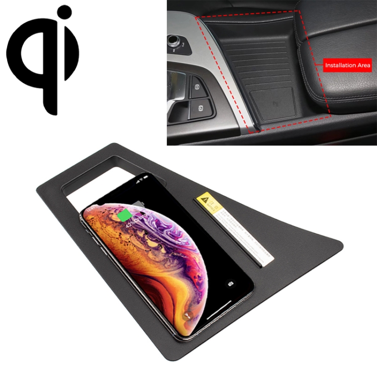 

Car Qi Standard Wireless Charger 10W Quick Charging for Audi Q7 2016-2019, Left Driving