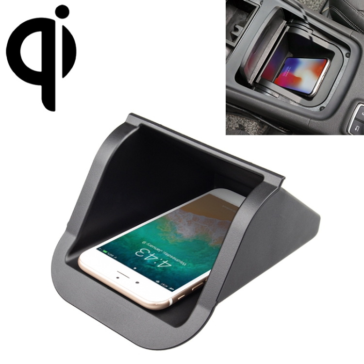 

Car Qi Standard Wireless Charger 10W Quick Charging for Mercedes-Benz GLA / CLA 2015-2018, Left Driving