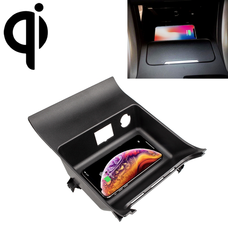 

Car Qi Standard Wireless Charger 10W Quick Charging for Ford Mondeo 2015-2019, Left Driving