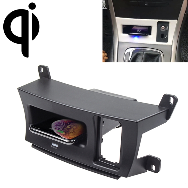 

Car Qi Standard Wireless Charger 10W Quick Charging for Ford Edge 2016-2018, Left Driving