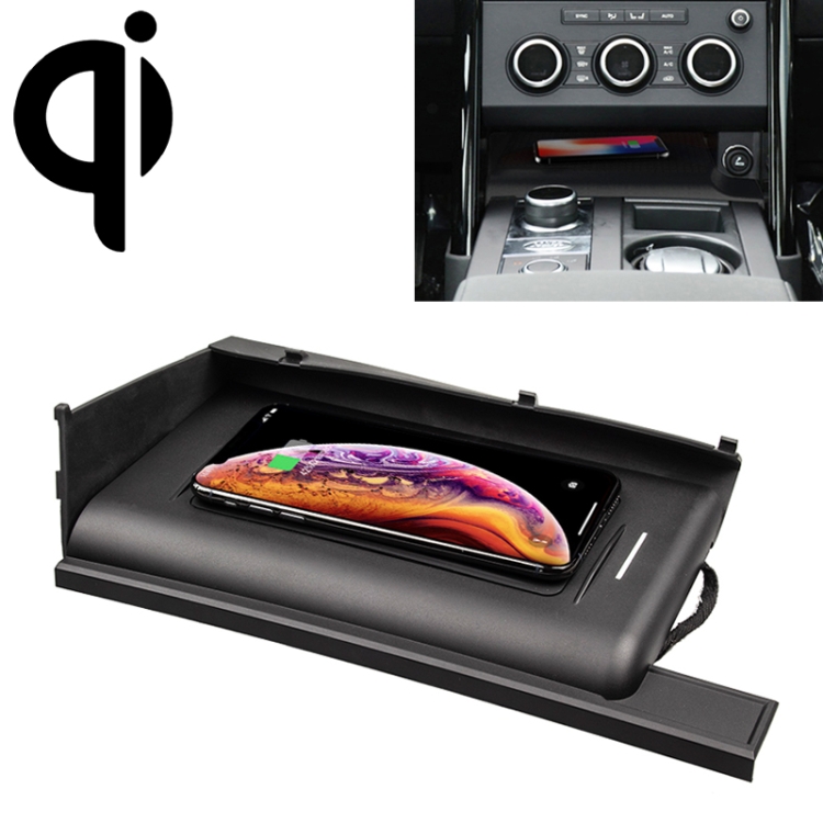

Car Qi Standard Wireless Charger 10W Quick Charging for Land Rover Discovery 5 2016-2018, Left Driving