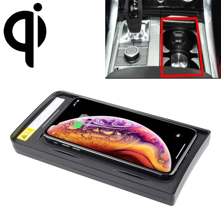 

Car Qi Standard Wireless Charger 10W Quick Charging for Land Rover Range Rover 2018, Left Driving