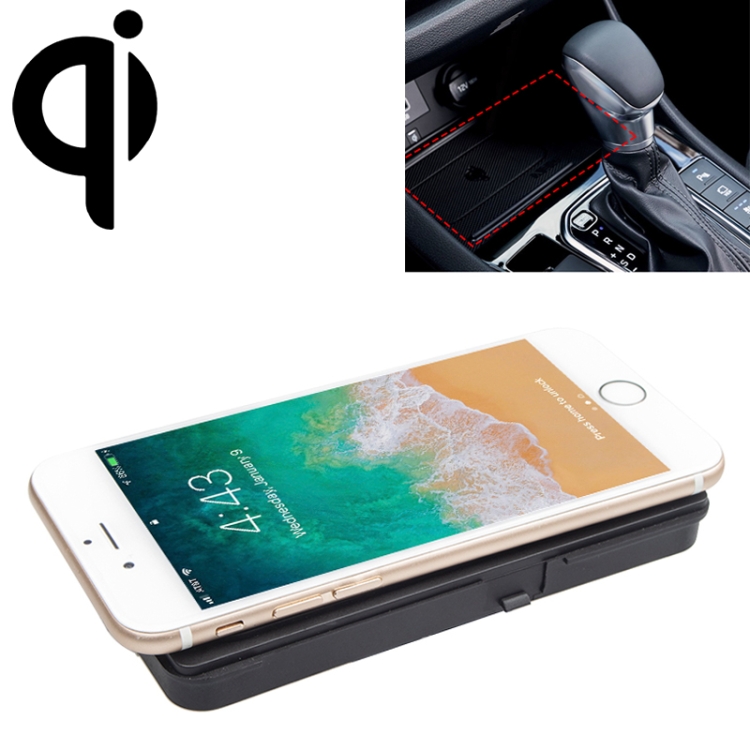 

Car Qi Standard Wireless Charger 10W Quick Charging for Hyundai IONIQ 2016-2019, Left Driving