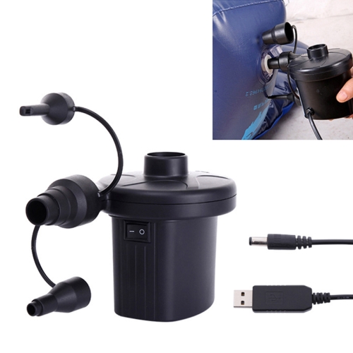 

Car Portable Multifunctional Air Pump Tire Inflator Electric / USB Inflatable Pump