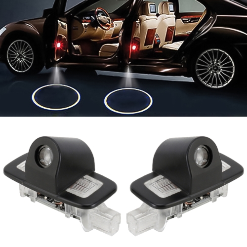 

2 PCS Car Door Logo Light Brand Shadow Lights Courtesy Lamp for Porsche Panamera 2018-2020