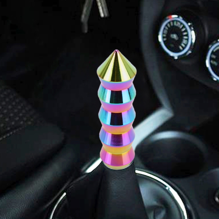 

Universal Car Colorful Long Cone Shape Gear Head Gear Shift Knob