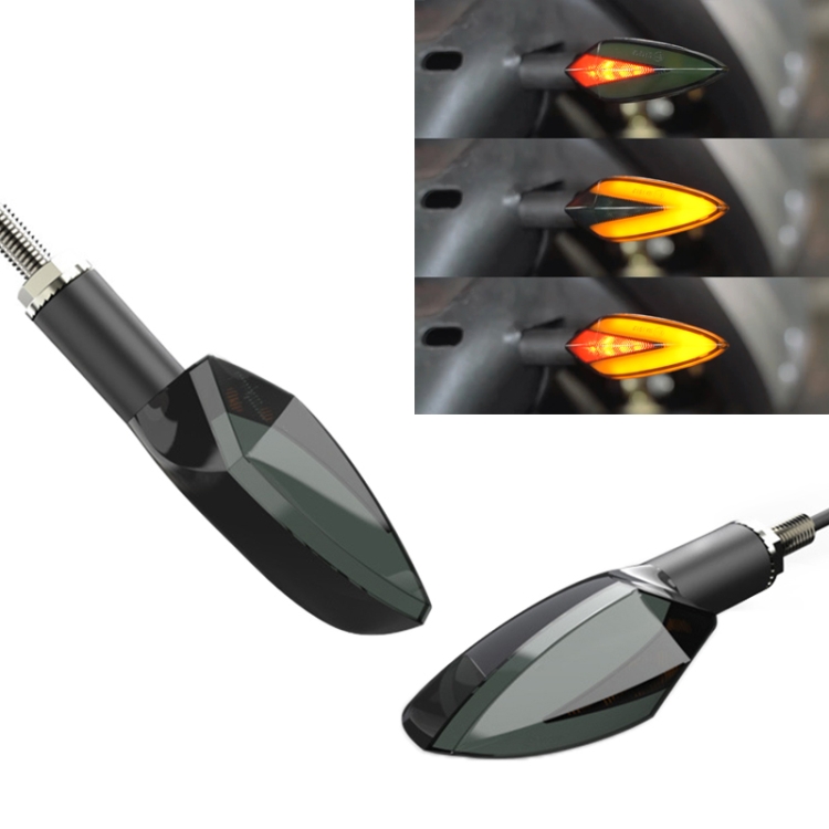 

2 PCS DC12V Motorcycle LED Side Lights Turn Signal Light
