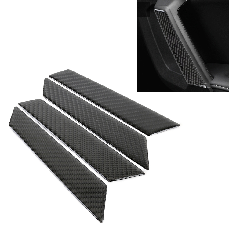 

Car Carbon Fiber Inner Door Handle Decorative Sticker for Volkswagen Tiguan L