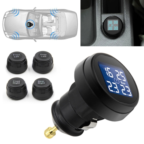

HARVEL TS61 TPMS Cigarette Lighter Car Tire Pressure Monitor External Eireless Monitoring Tire Sensor