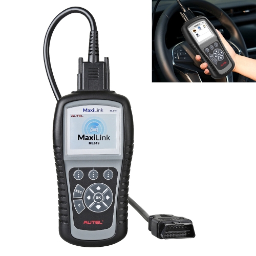 

AUTEL MaxiLink ML619 Car Code Reader OBD2 Fault Detector Diagnostic Scanner Tool