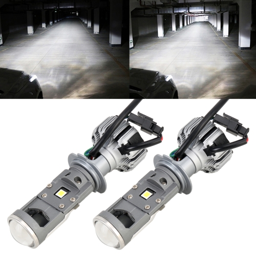 

G7 H7 DC12V 55W 5500K Projector Light Headlight Mini LED Lens for Right Driving