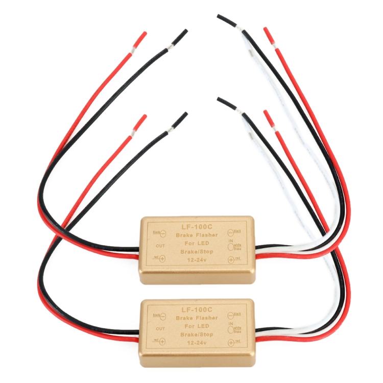 

2 PCS LF-100C Car Brake Light Strobe