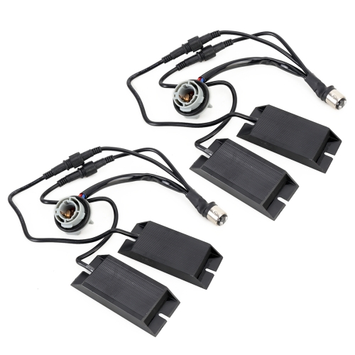 

2 PCS 1157 / BAY15D DC12V 50W 6 Ohms Turn Signal / Reversing Light / Brake Light Split Dual Resistance Decoder