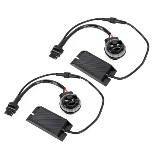 

2 PCS 3156 DC12V 50W 6 Ohms Turn Signal / Reversing Light / Brake Light Split Dual Resistance Decoder