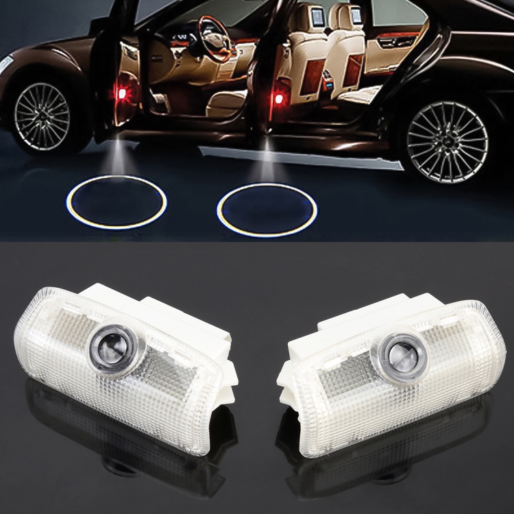 

2 PCS DC12V 2W Car Door Logo Light Brand Shadow Lights Courtesy Lamp for Nissan Patrol 2010-2016 / Teana 2008-2012