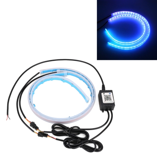 

45cm DC12V 7.4W Car Colorful Daytime Running Lights APP Control