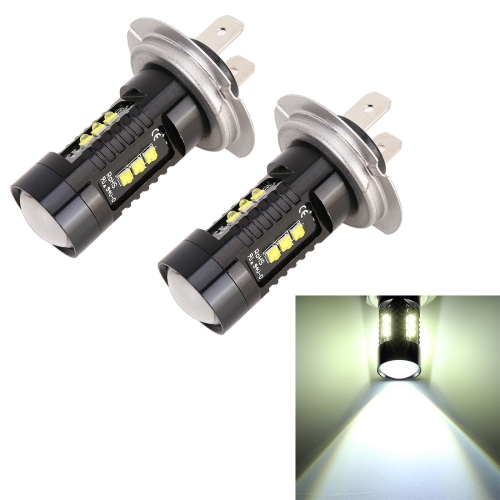 

2 PCS H7 DC12V 4.3W 6000K 500LM Car Fog Lights with 12LEDs SMD-2525