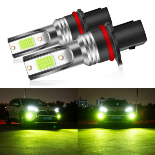 

2 PCS EV19 P13W DC9-30V 8W 3000LM IP68 Car Fog Lights (Lime Light)