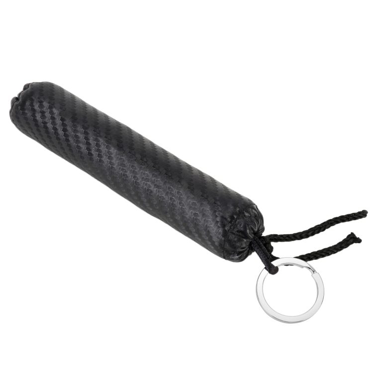 

Car Carbon Fiber Leather Keychain