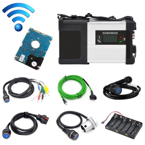 

MB SD Connect Compact C5 Multiplexer Star Diagnosis Support Wireless Diagnose with HDD