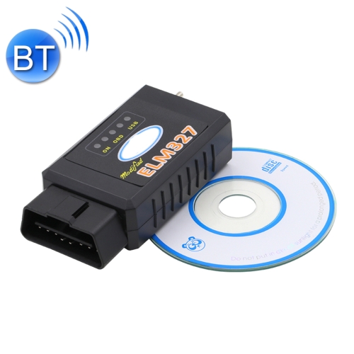 

Bluetooth V1.5 ELM327 Interface USB OBDII Auto Diagnostic Scanner Tool with Switch