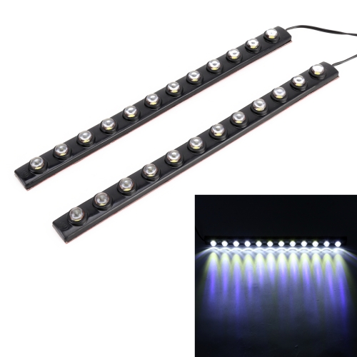 

12LEDs SMD-5050 DC12V / 2.6W / 5500K / 131LM Car Daytime Running Light