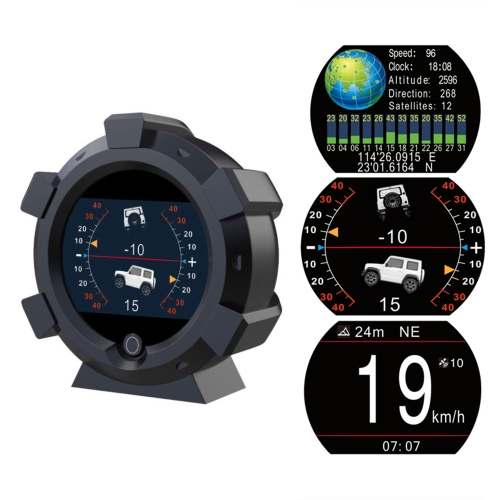 

X95 Car Multi-axis Gyroscope and GPS / Slope Inclination Meter