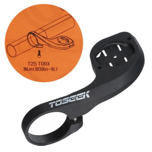 

TOSEEK Timer Code Fixed Seat Speed Connection Extension Bracket Mountainous Bicycle Parts, Total Length: 110mm